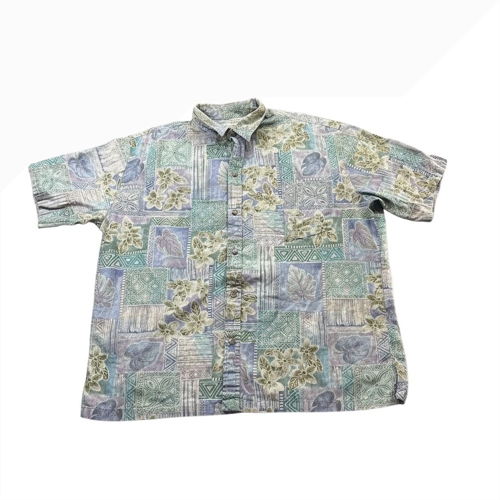 Vintage Tori Richard Honolulu Aloha Shirt Mens XL